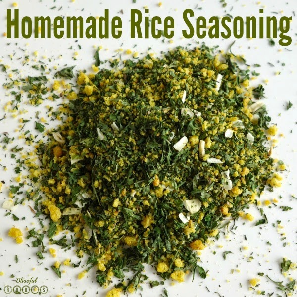 BLISSFUL ROOTS Homemade Rice Seasoning