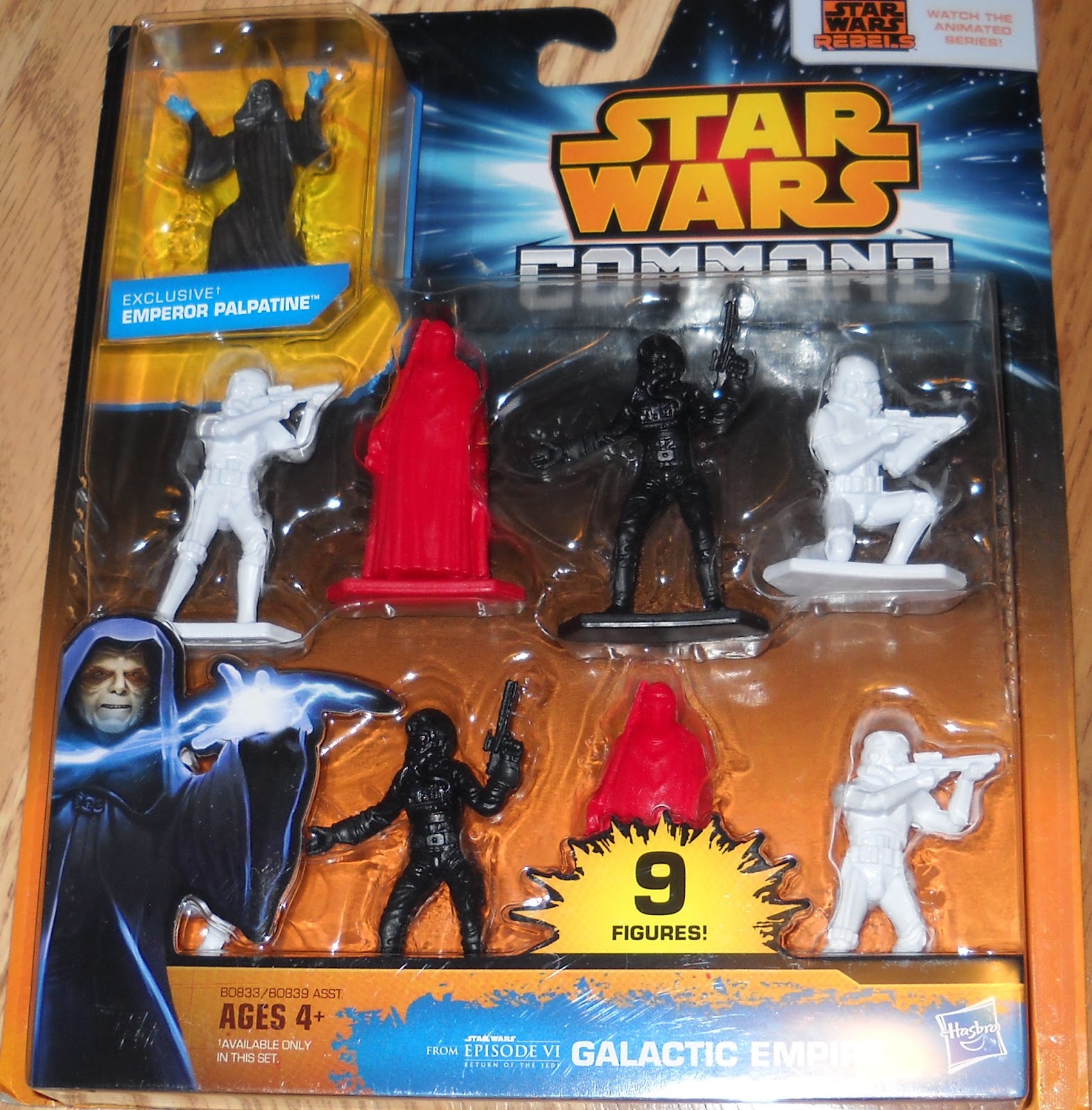 star wars commander toys