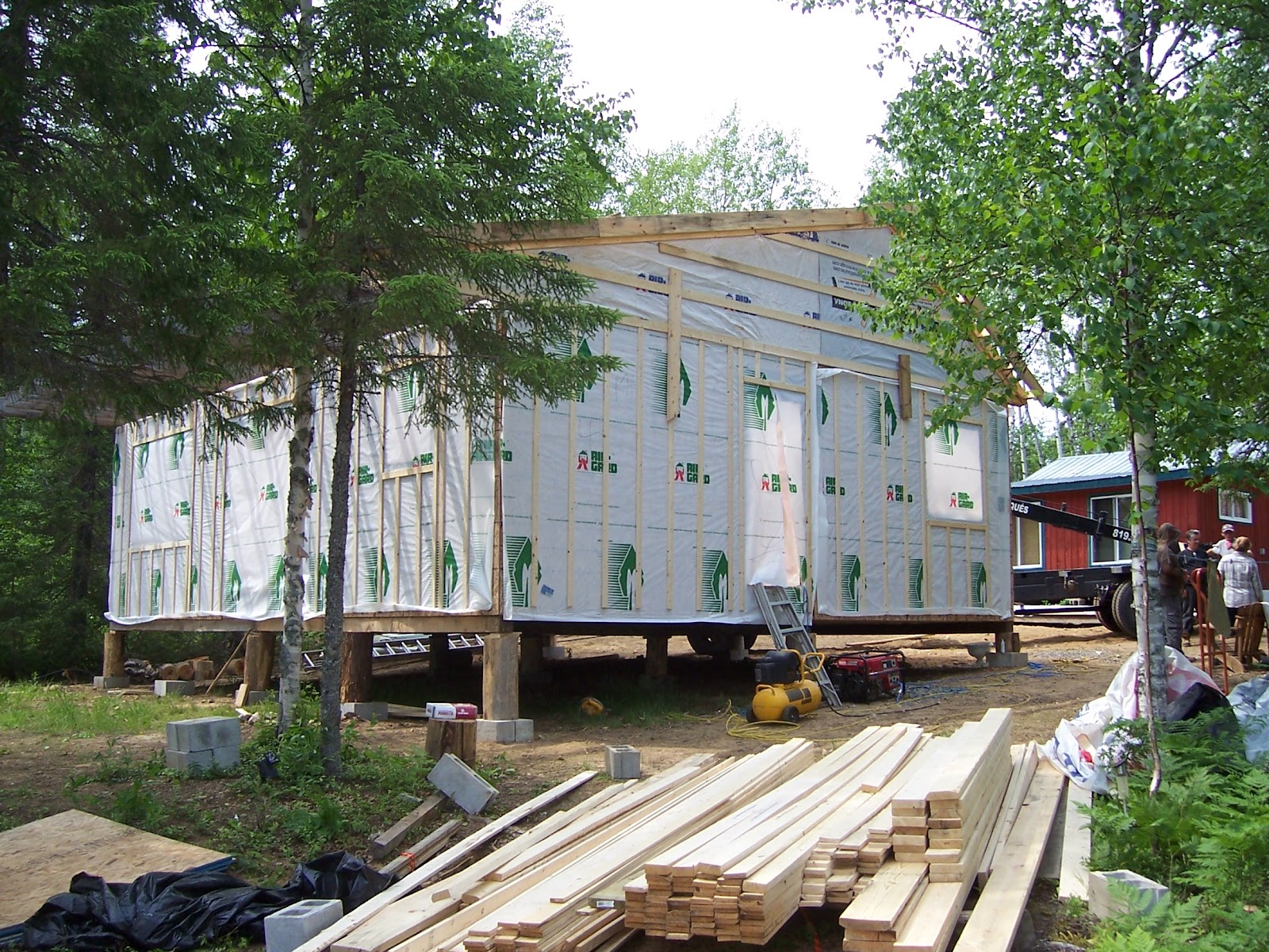 Les Murs Desrochers Solutions Charpentières