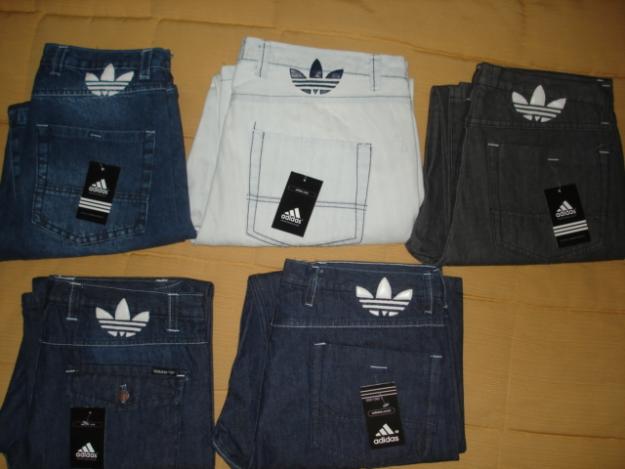 pantalones jeans adidas hombre