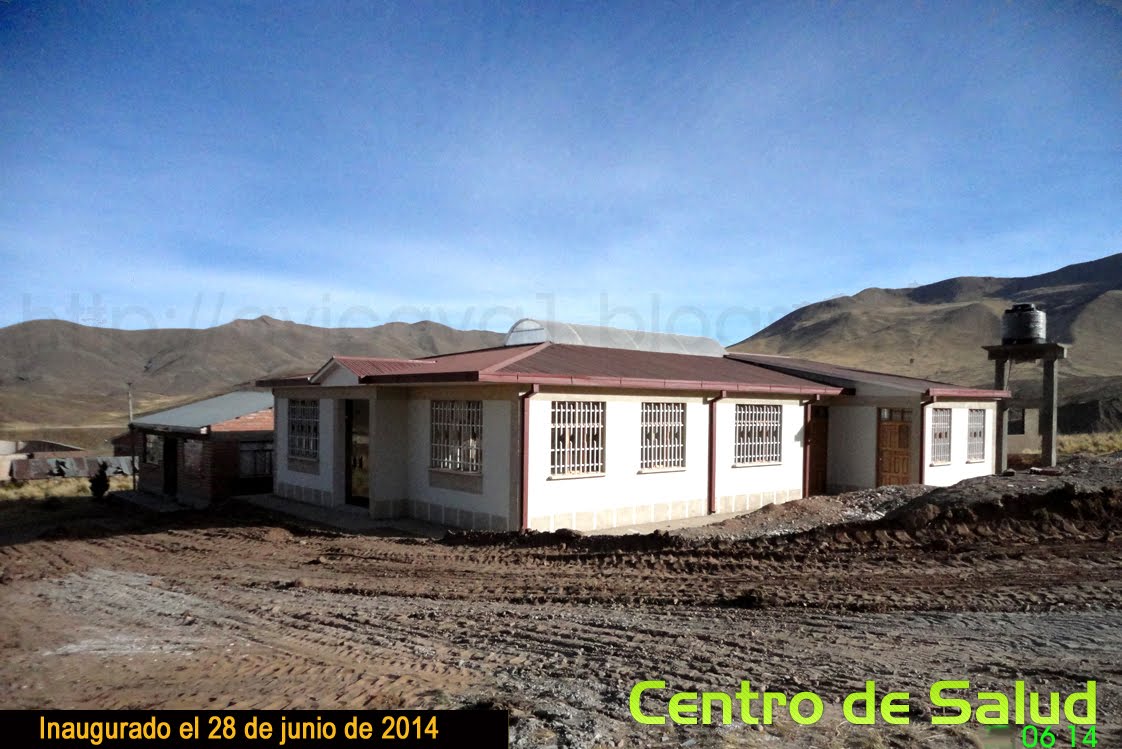 Centro de Salud - Inaugurado el 28 de junio de 2014