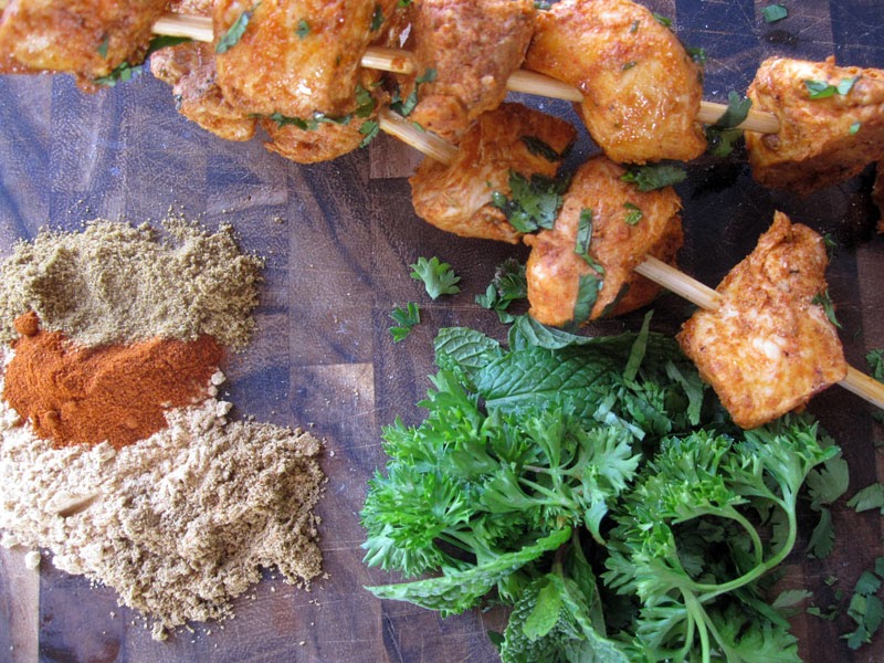 LoveLife Method Moroccan Chicken Kebabs