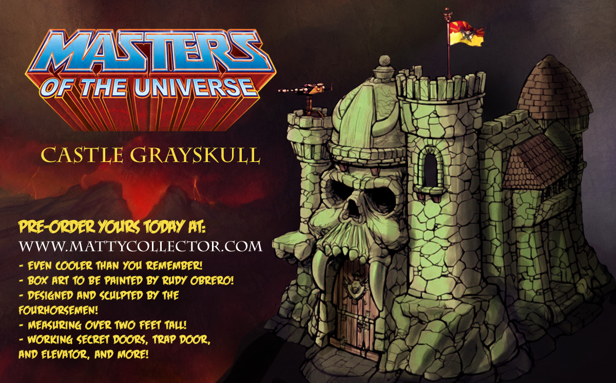Look at what I found today! Mattel+New+Castle+Grayskull+playset+cove+2013