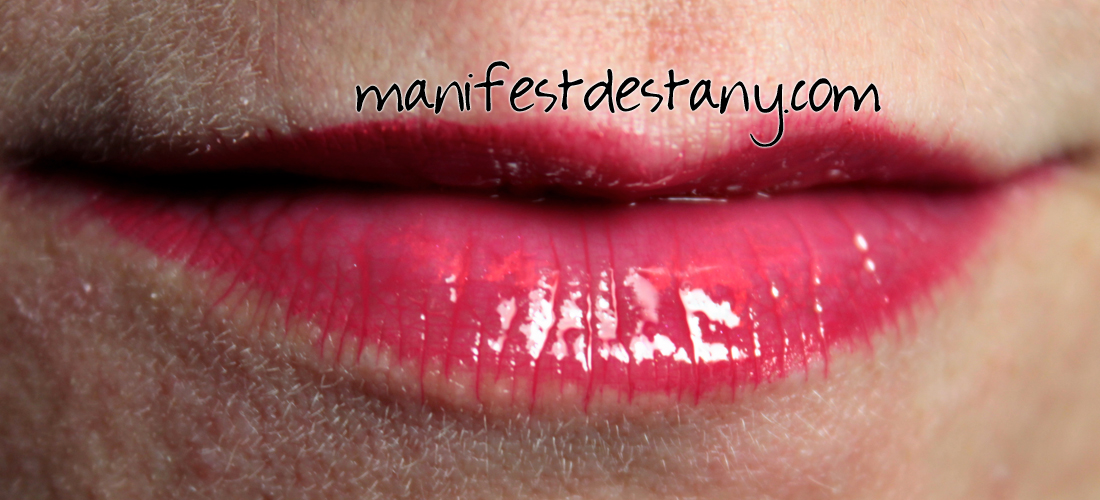 Jesse's Girl Glow Stix lip gloss in Tangerine swatches+review Confessions of a Sarcastic Mom