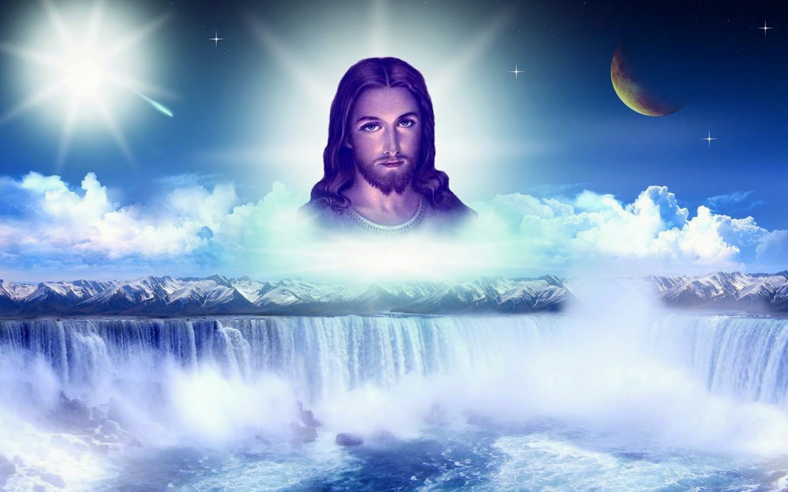 jesus in heaven calling