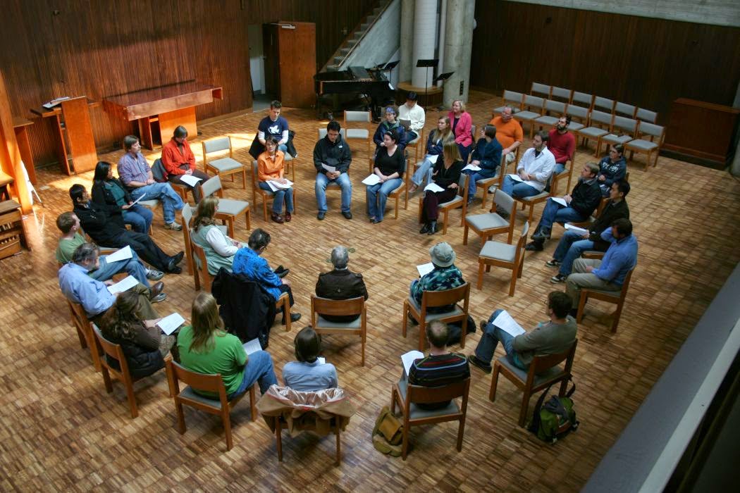 Toronto Congregation at Centre Place Prayer for Peace — Quakers