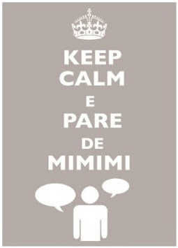 Keep Calm e pare de mimimi