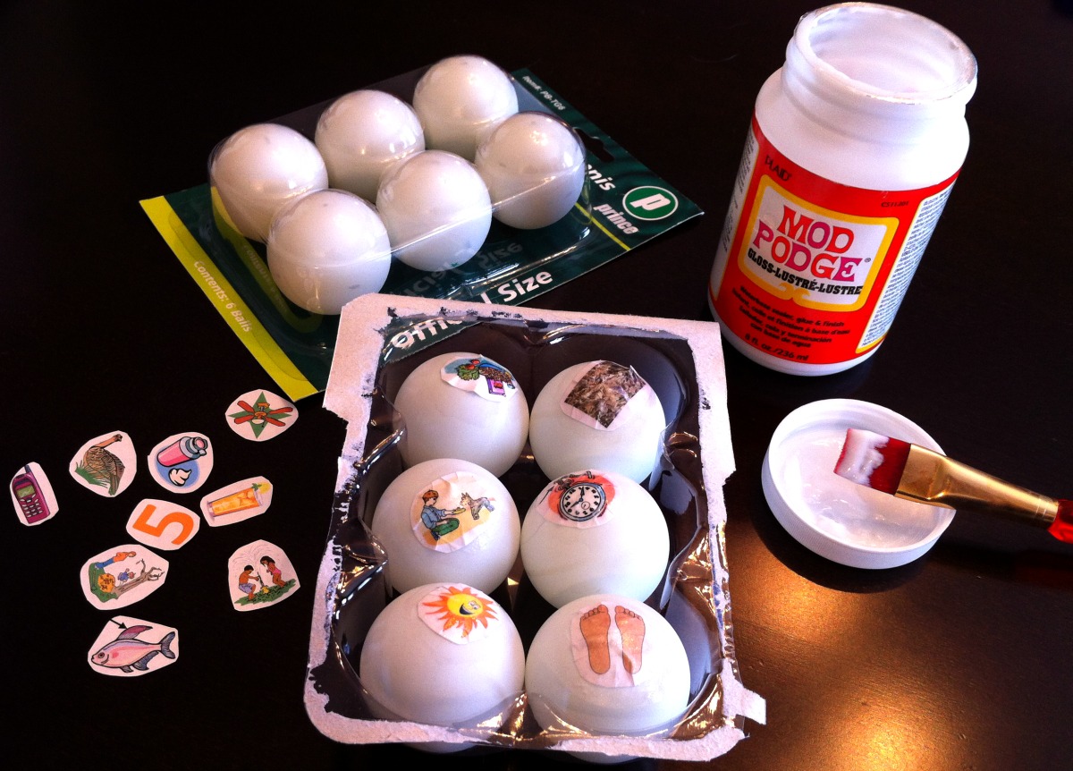 Testy yet trying Ping Pong Balls = Speech Articulation Manipulative