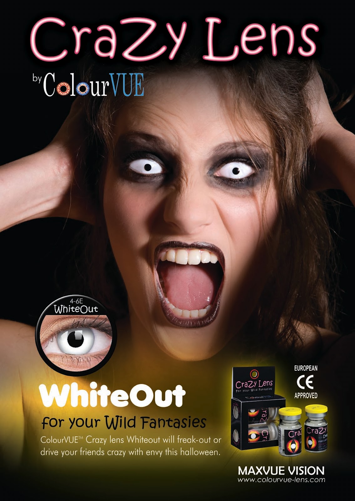 crazy lens for halloween