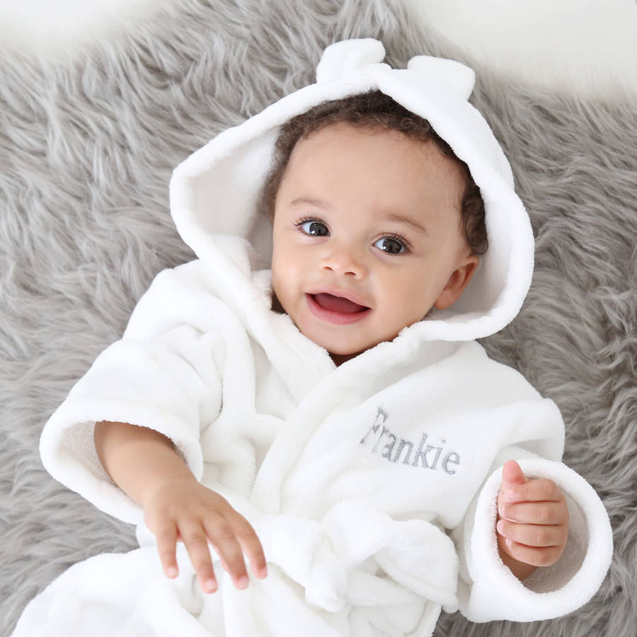 Beautiful Baby Bathrobes & Modeling Baby Bathrobe Towels Interior