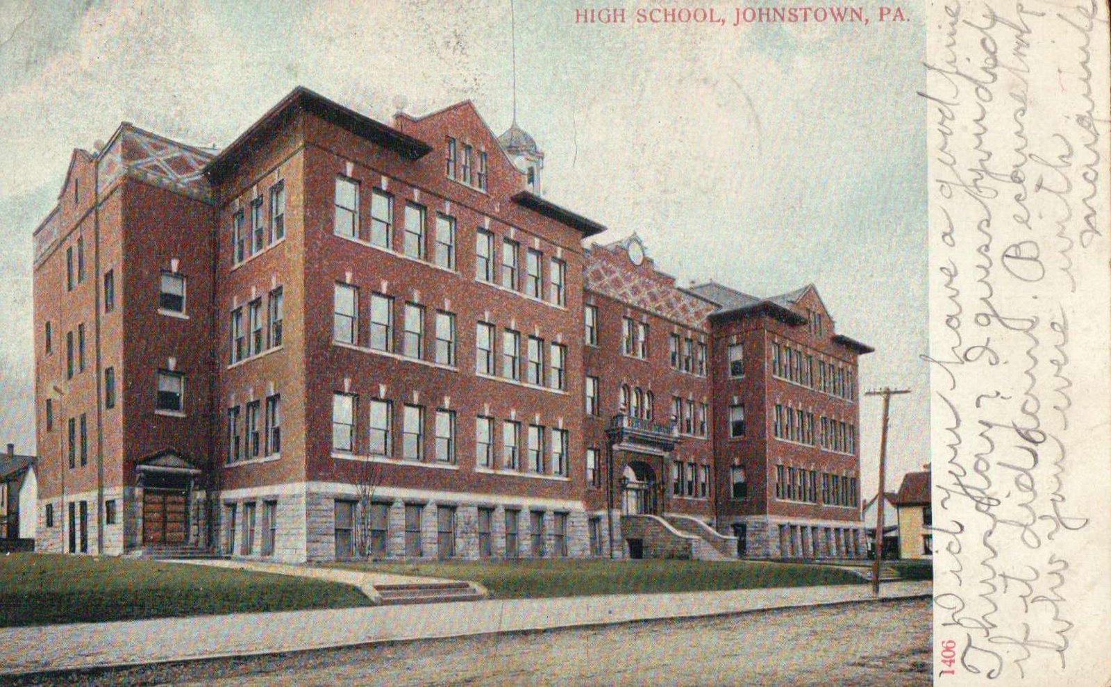 Vintage Johnstown Old Johnstown High