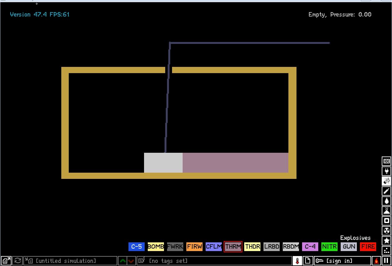 Building a Simple Plutonium nuclear bomb The Powder Toy tutorials
