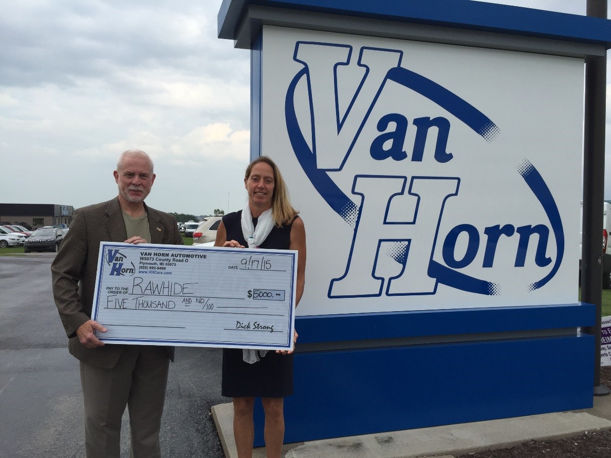 Van Horn Auto Group Blog Van Horn Automotive Donates 5,000 to Rawhide