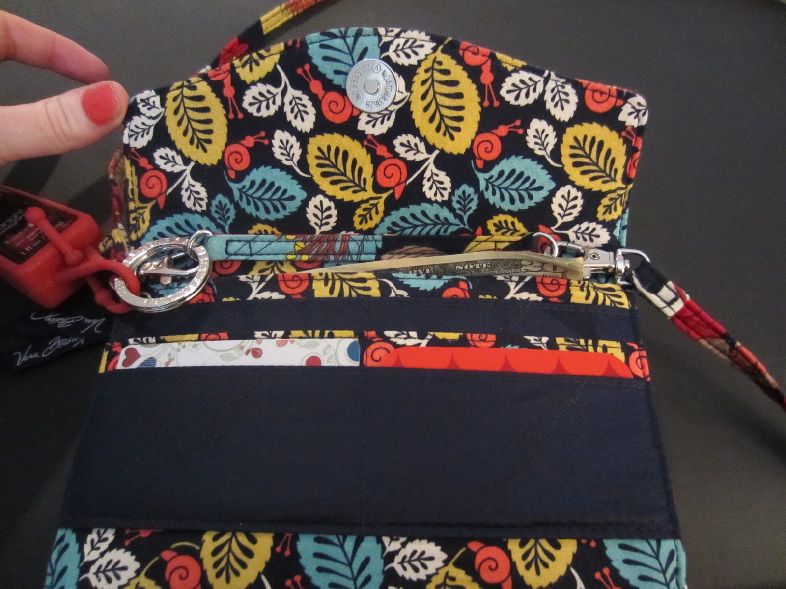 A Very Vera World Reader Review Friday!! Strap Wallet Review