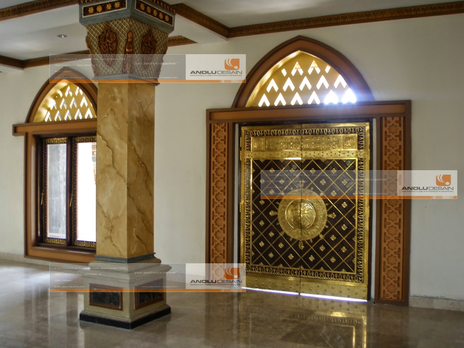 Desain Interior Masjid Desain Properti Indonesia