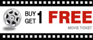 Cinemax Buy 1 Get 1 Free Discount Coupon! Cinemax Buy 1 Get 1 Free banner