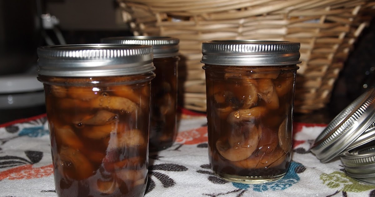 I Am Within Canning Mushrooms