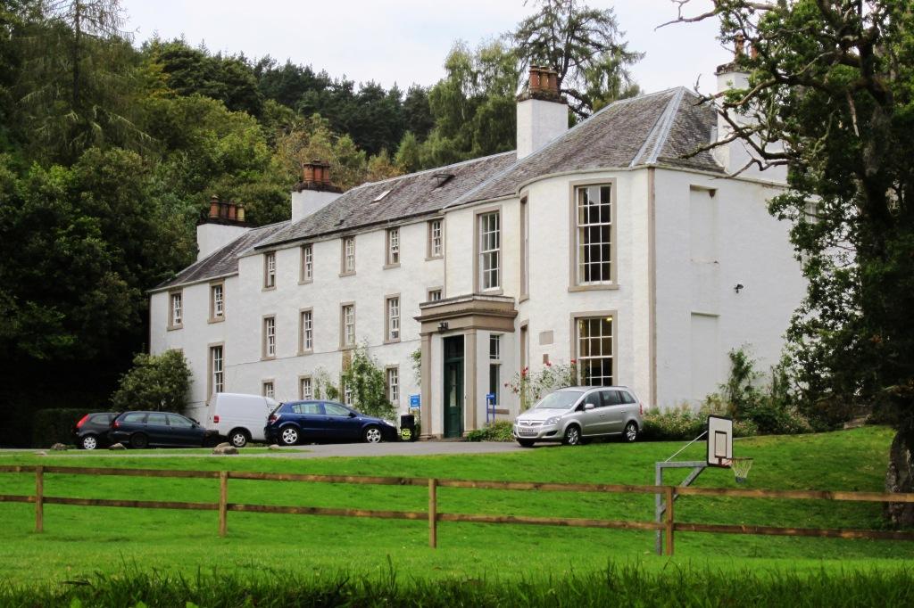 Craigatin House and Courtyard Pitlochry Scotland Beatrix Potter