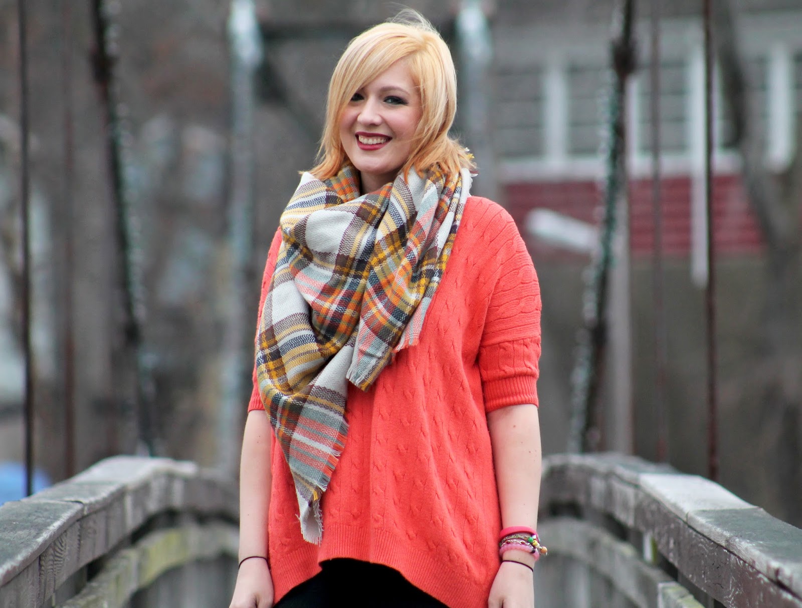 Cold Weather Uniform Blanket Scarf and a LINKUP Jersey Girl, Texan Heart