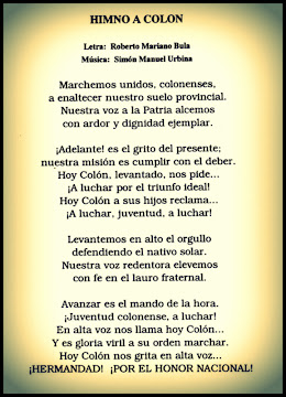 HIMNO A COLON