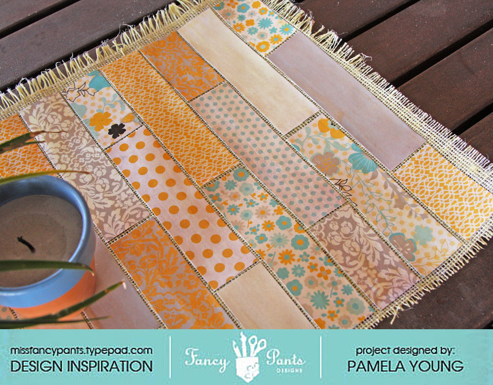Pamela's World Outdoor Table Runner