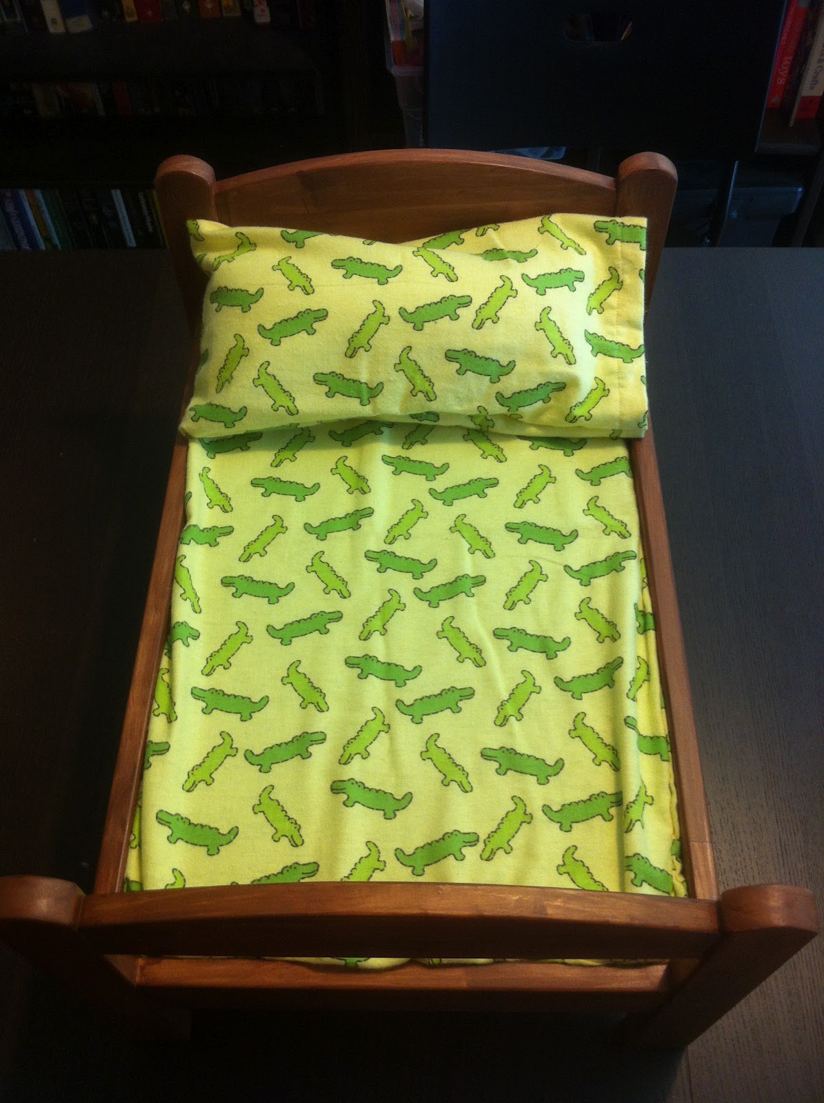 Tansy Dolls IKEA Doll Bed Makeover part 2