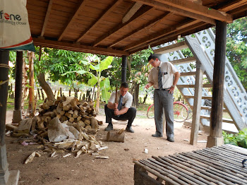 Cutting wood