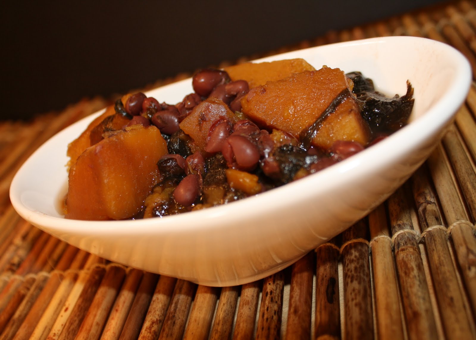 Uncovering Food SlowCooked Adzuki Beans with Butternut Squash