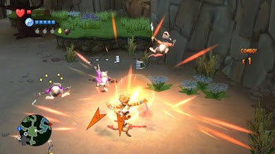 Legend of Kay Anniversary Game Screenshot 3