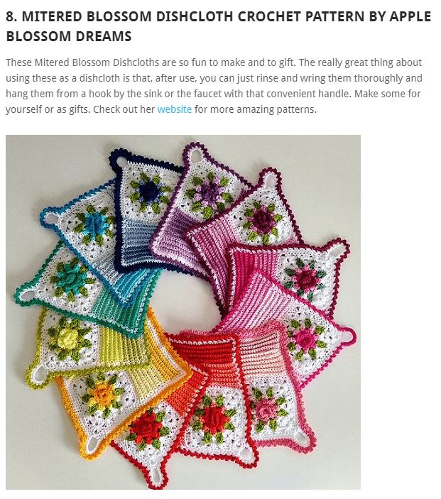 2019 Featured Pattern at Crochet-News.com