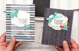 Stampin' Up! Sale-a-bration Papers Coloring Techniques VIDEO Tutorial #stampinup #saleabration