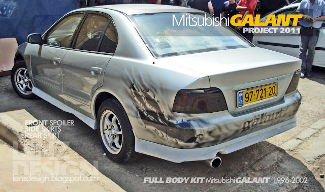 Mitsubishi Galant Tuning by Lenzdesign In Process