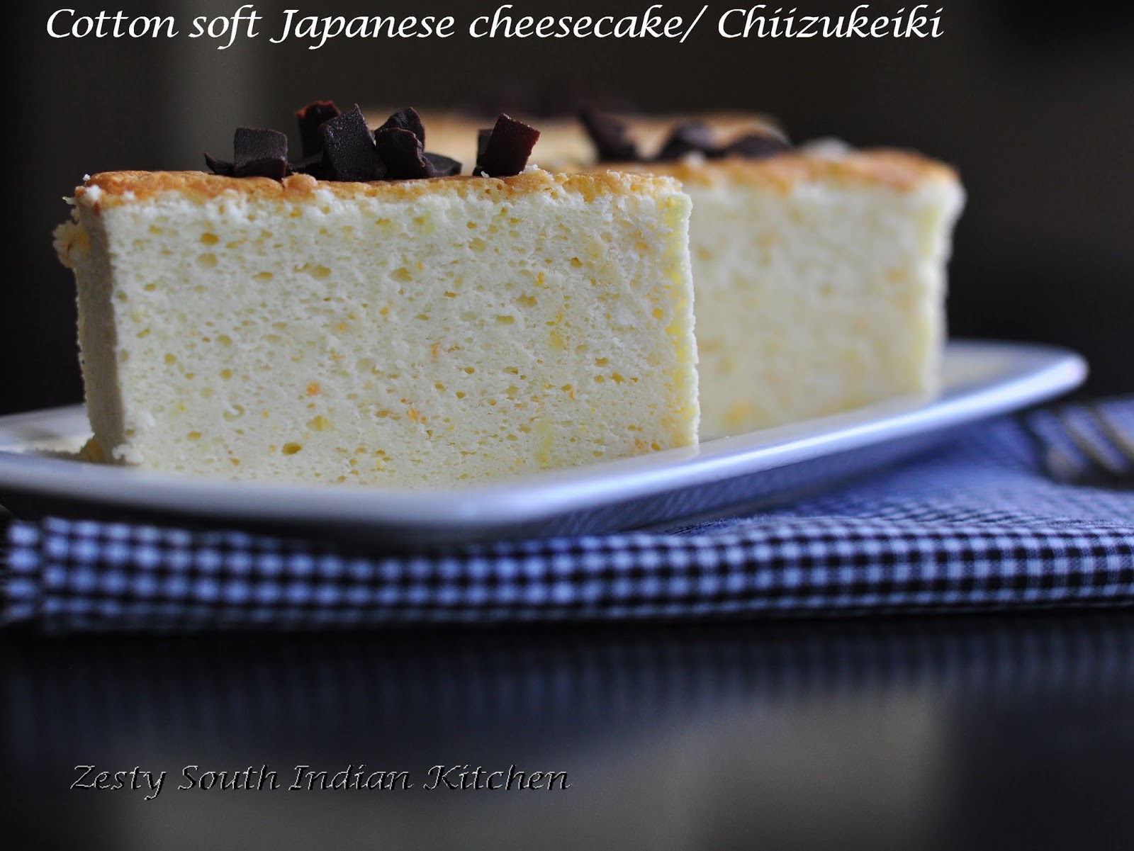 Cotton soft Japanese cheesecake/ Chiizukeiki for Baking Partner’s