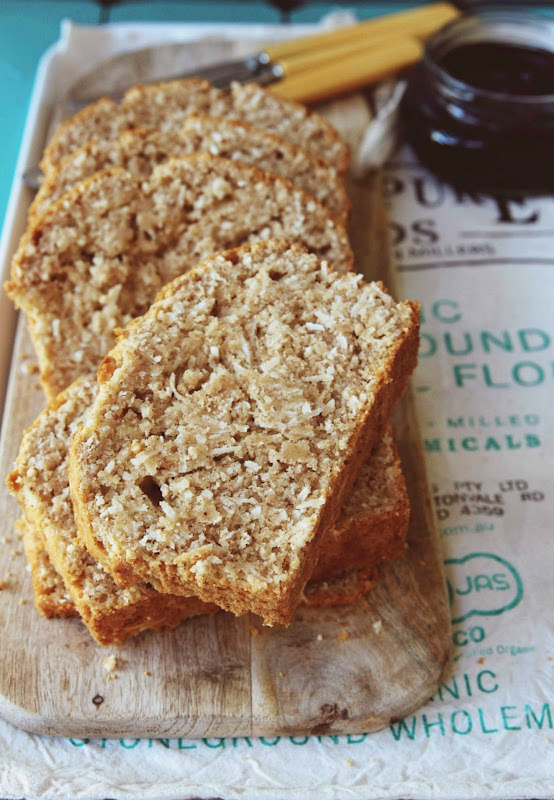Milk and Honey Coconut Bread Gluten Free