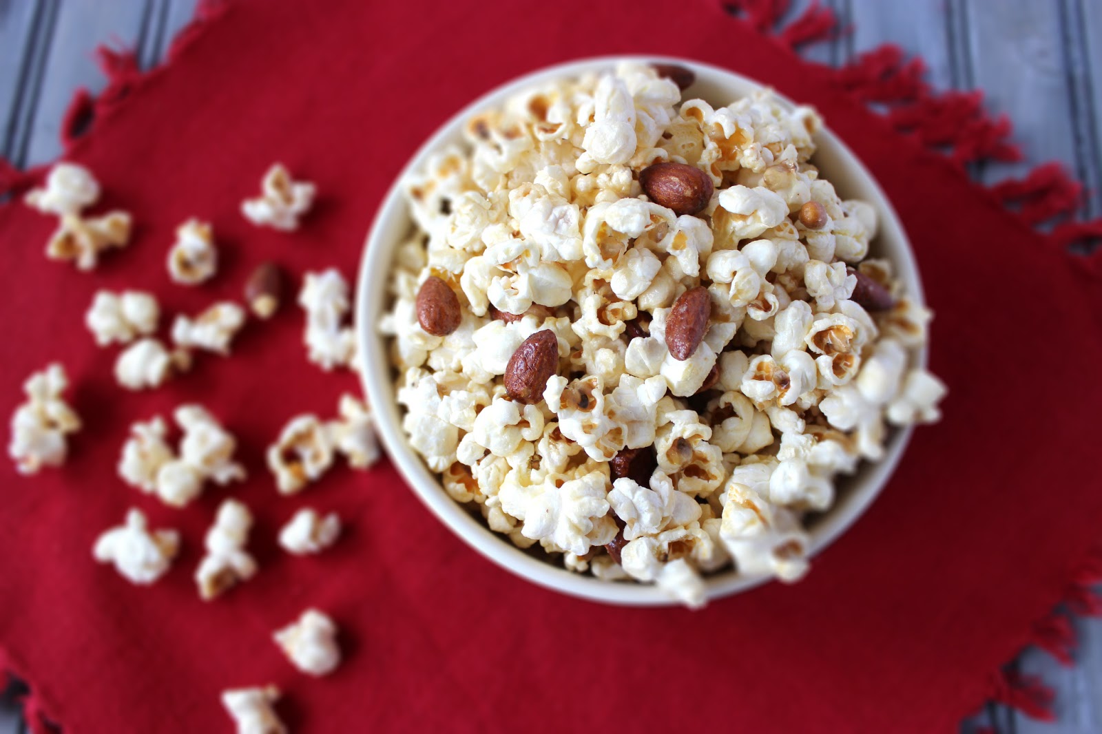Irish Cream Flavored Popcorn Cooking on the Front Burner