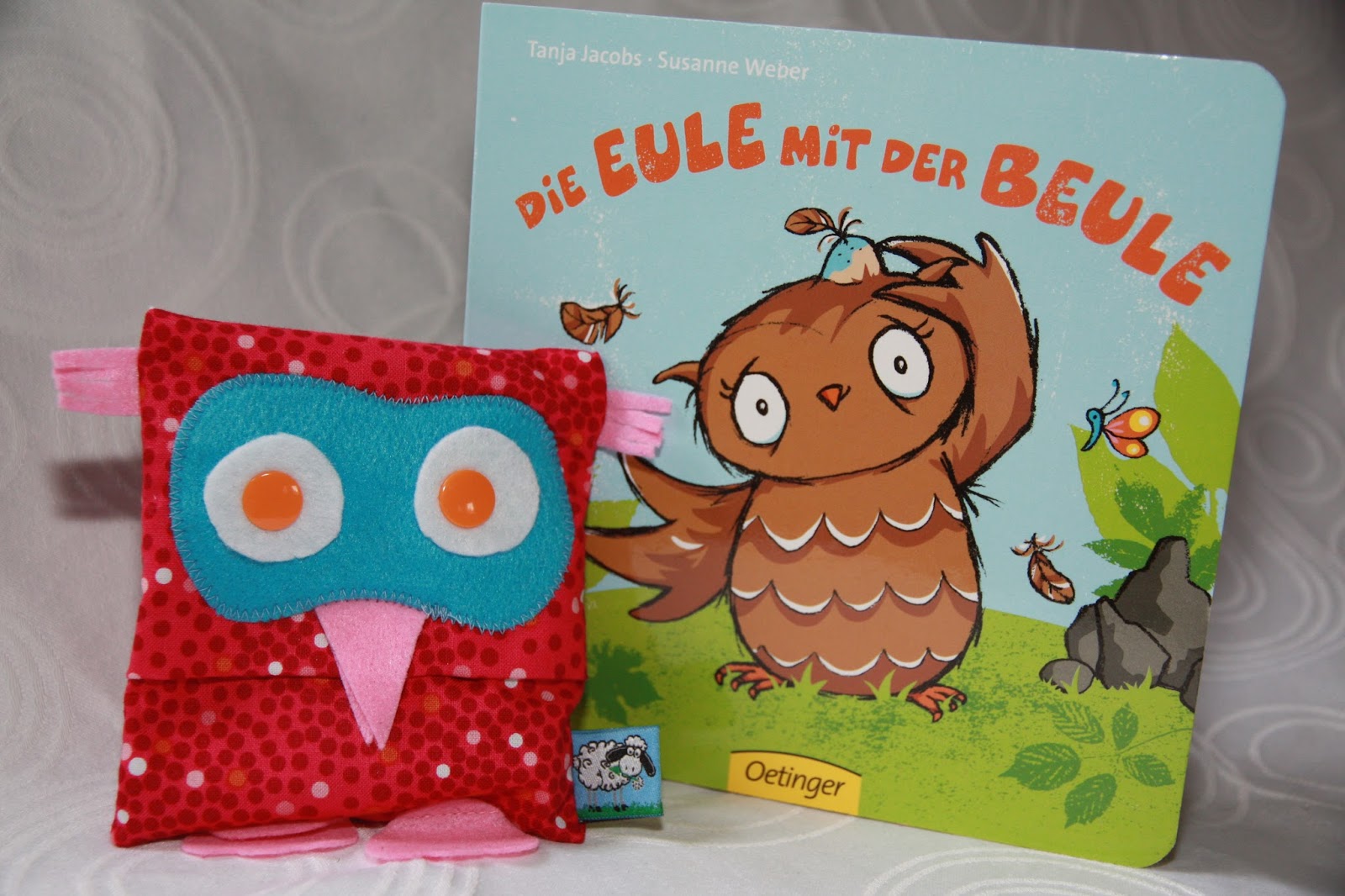 Frau Locke näht Die Eule für die Beule