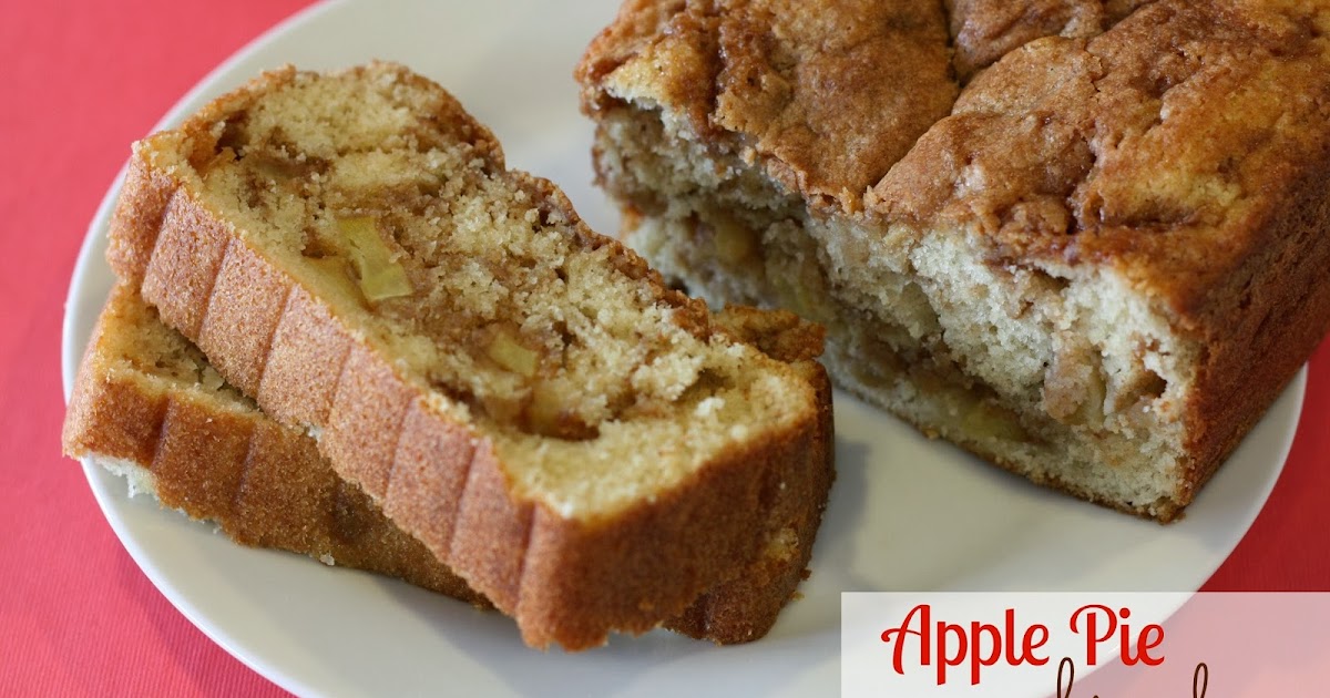Apple Pie Bread Dip it in Chocolate