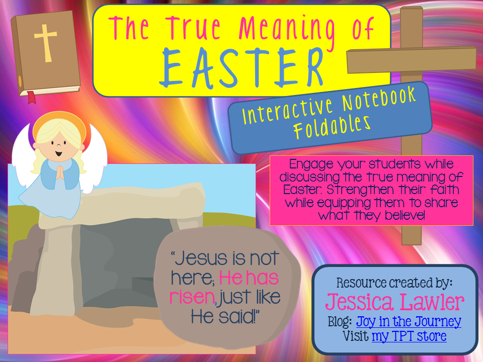 Joy in the Journey Easter Celebrations! FREE Teaching Ideas about