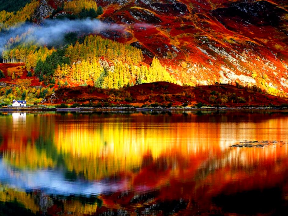 Autumn Reflections in Lake One HD Wallpaper Pictures Backgrounds Autumn Reflections in Lake One HD Wallpaper Pictures Backgrounds