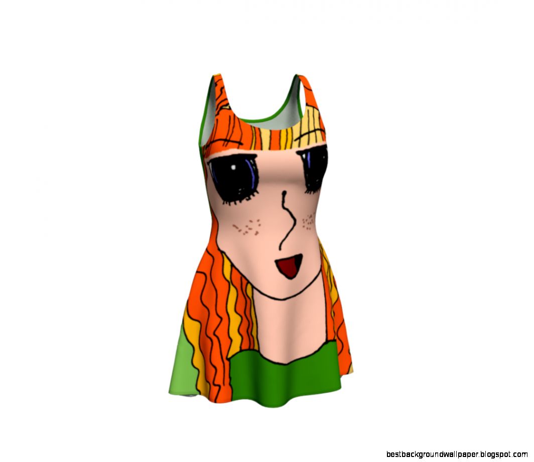 Anime Bonnie Goldstone aka Blu Gamma Gurl Flare Dress Flare dress Anime Bonnie Goldstone aka Blu Gamma Gurl Flare Dress Flare dress