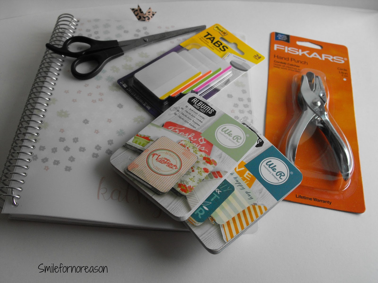 Smile for no reason Step By Step Instructions For DIY Daily Planner