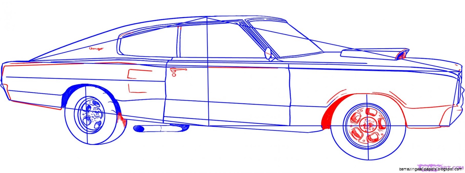 How to Draw a Charger Step by Step Cars Draw Cars Online How to Draw a Charger Step by Step Cars Draw Cars Online