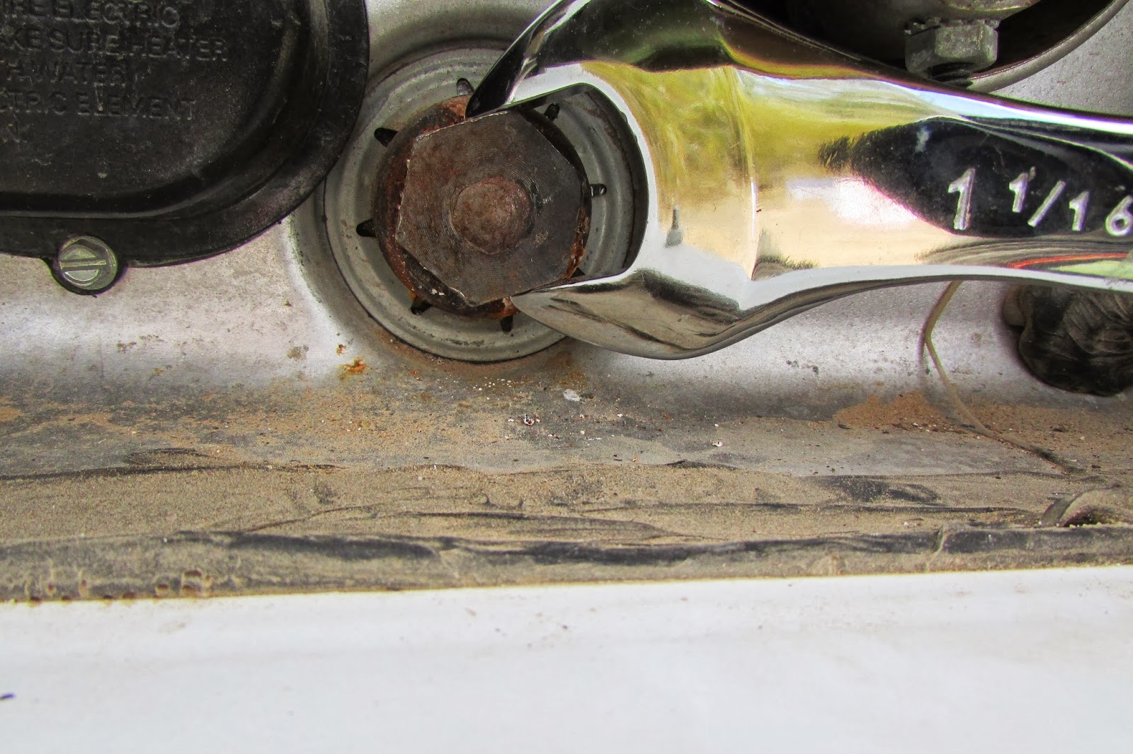 Me and My Dogand My RV RV Maintenance changing out the Anode Rod