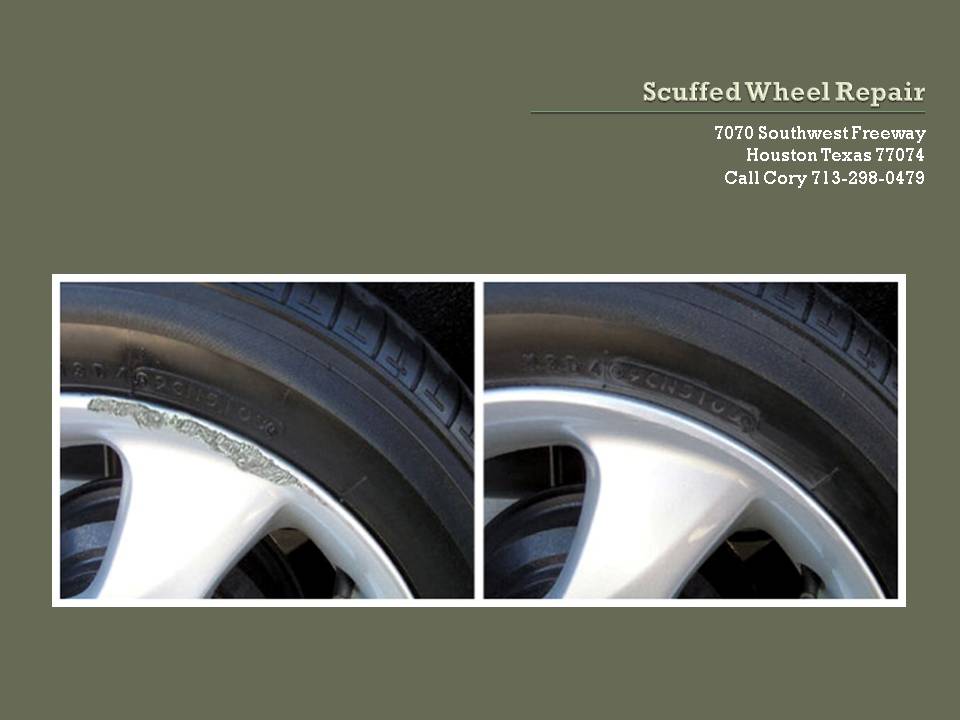 Wheel Repair Houston/ Bent Wheel repair/ Chrome Wheel Repair