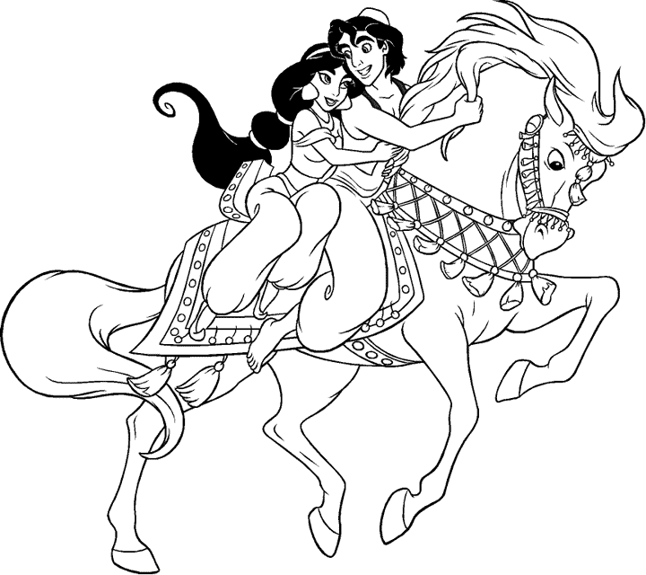 aladin coloring pages | Minister Coloring