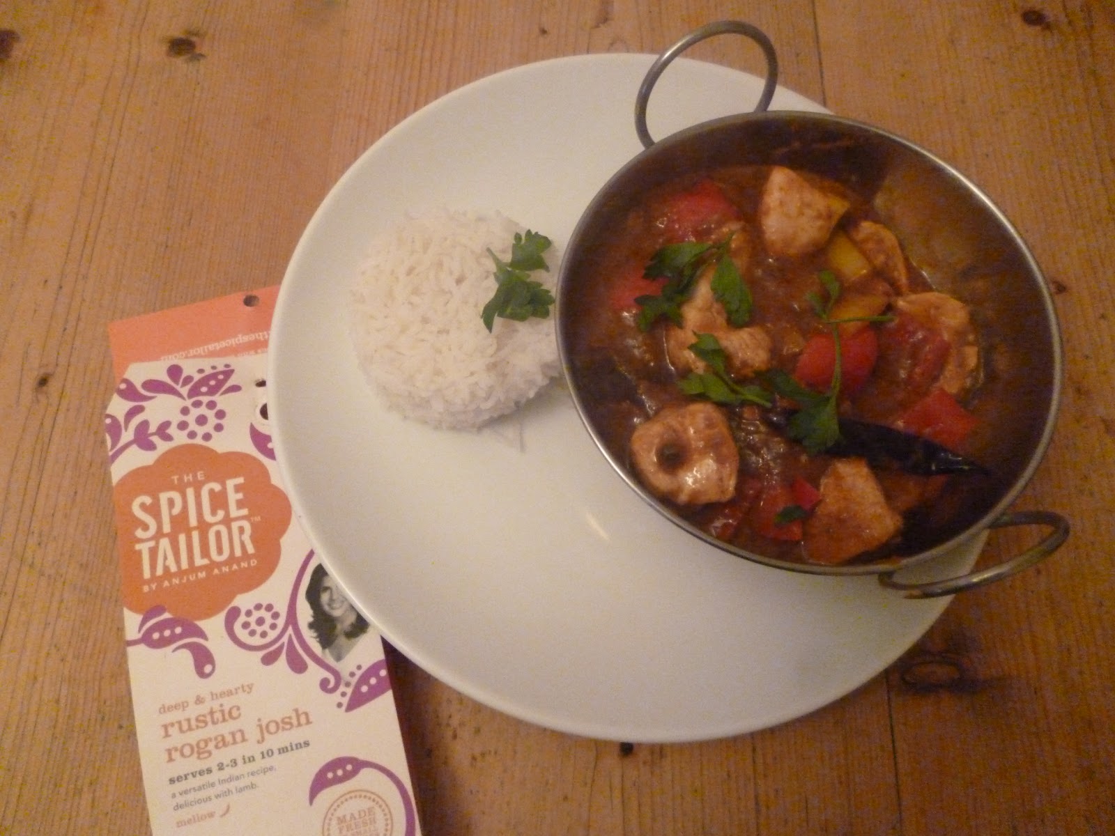 AnnieThing for Food Rustic Rogan Josh from The Spice Tailor