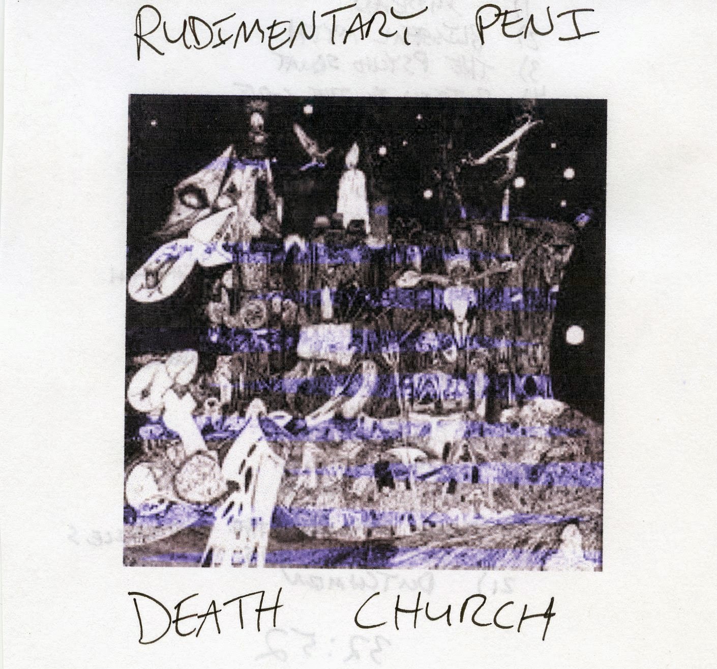 Rudimentary Peni - Death Church Vinyl, LP, Album at Discogs