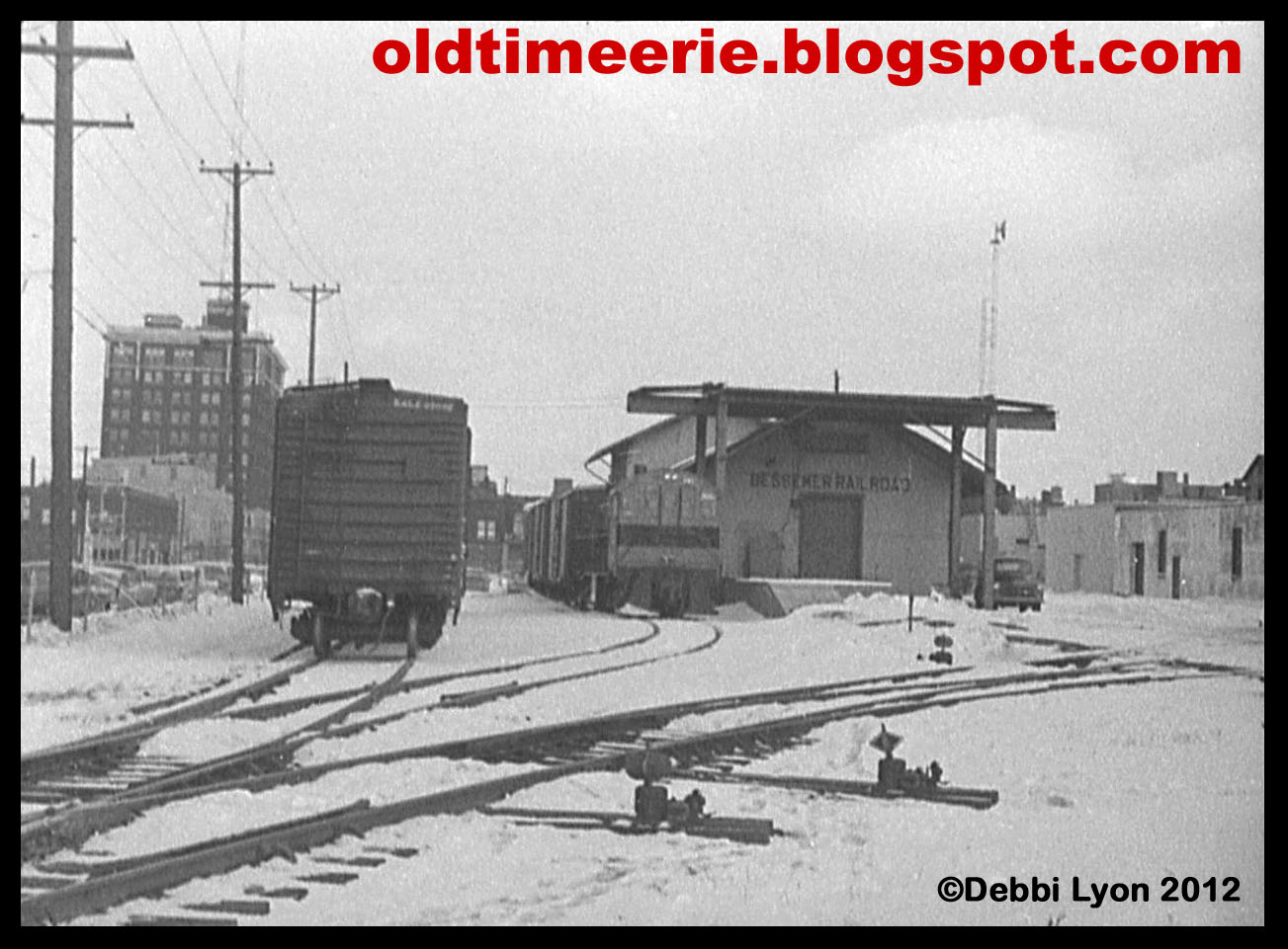 Old Time Erie Bessemer Railroad 12th and Sassafras Erie, PA