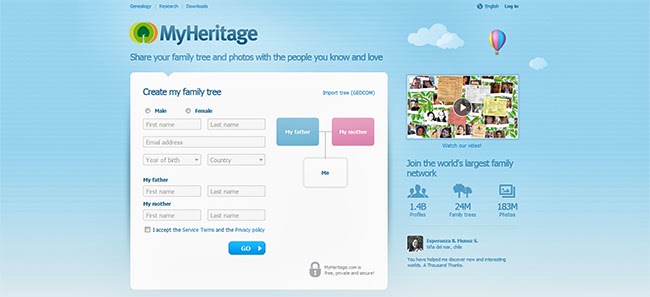 myHeritage myHeritage