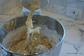 making challah at home with a mixer and a dough hook